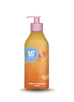 EAT MY shower gel apricot & persimmon slush - EAT MY гель для душа "Слаш с абрикосом и хурмой", 200 мл, дозатор